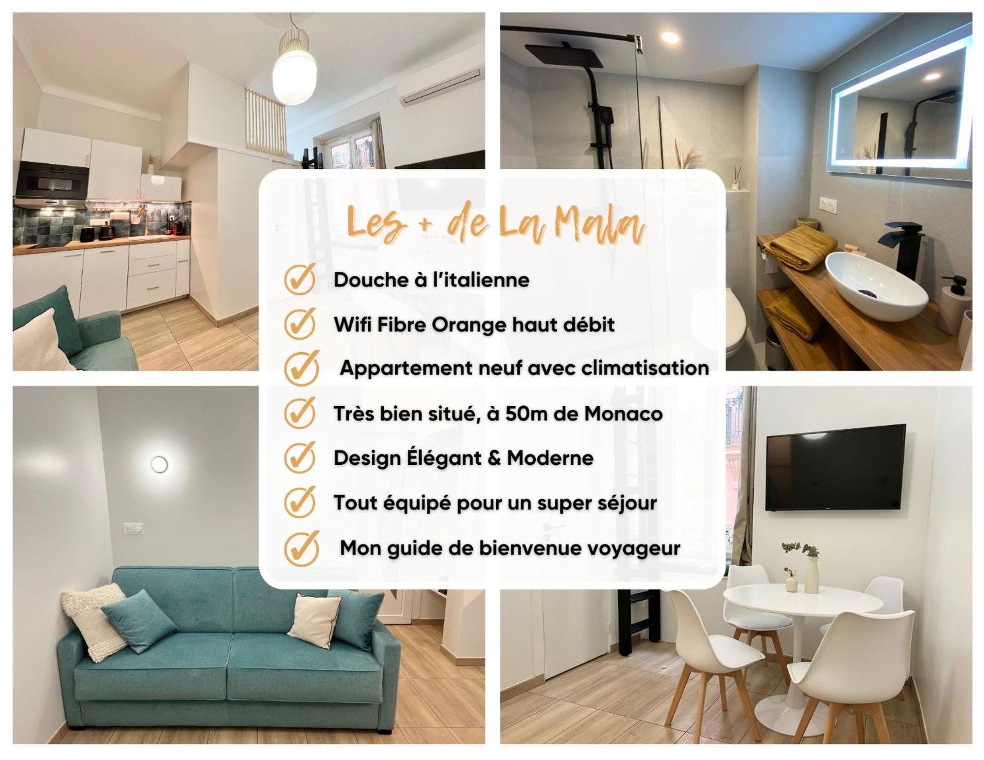 קאפ ד'איי Appartements Neuf - Frontiere De Monaco - Clim - Wifi מראה חיצוני תמונה