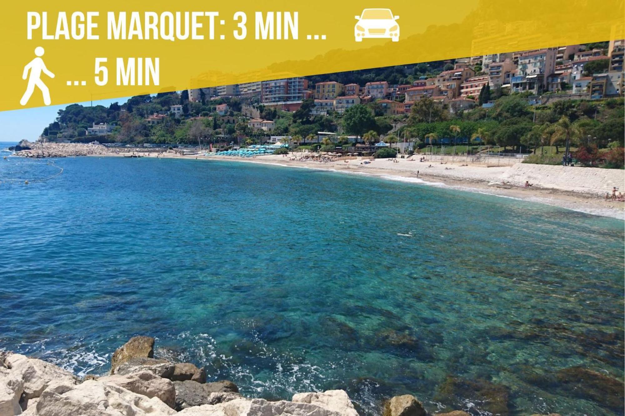 קאפ ד'איי Appartements Neuf - Frontiere De Monaco - Clim - Wifi מראה חיצוני תמונה