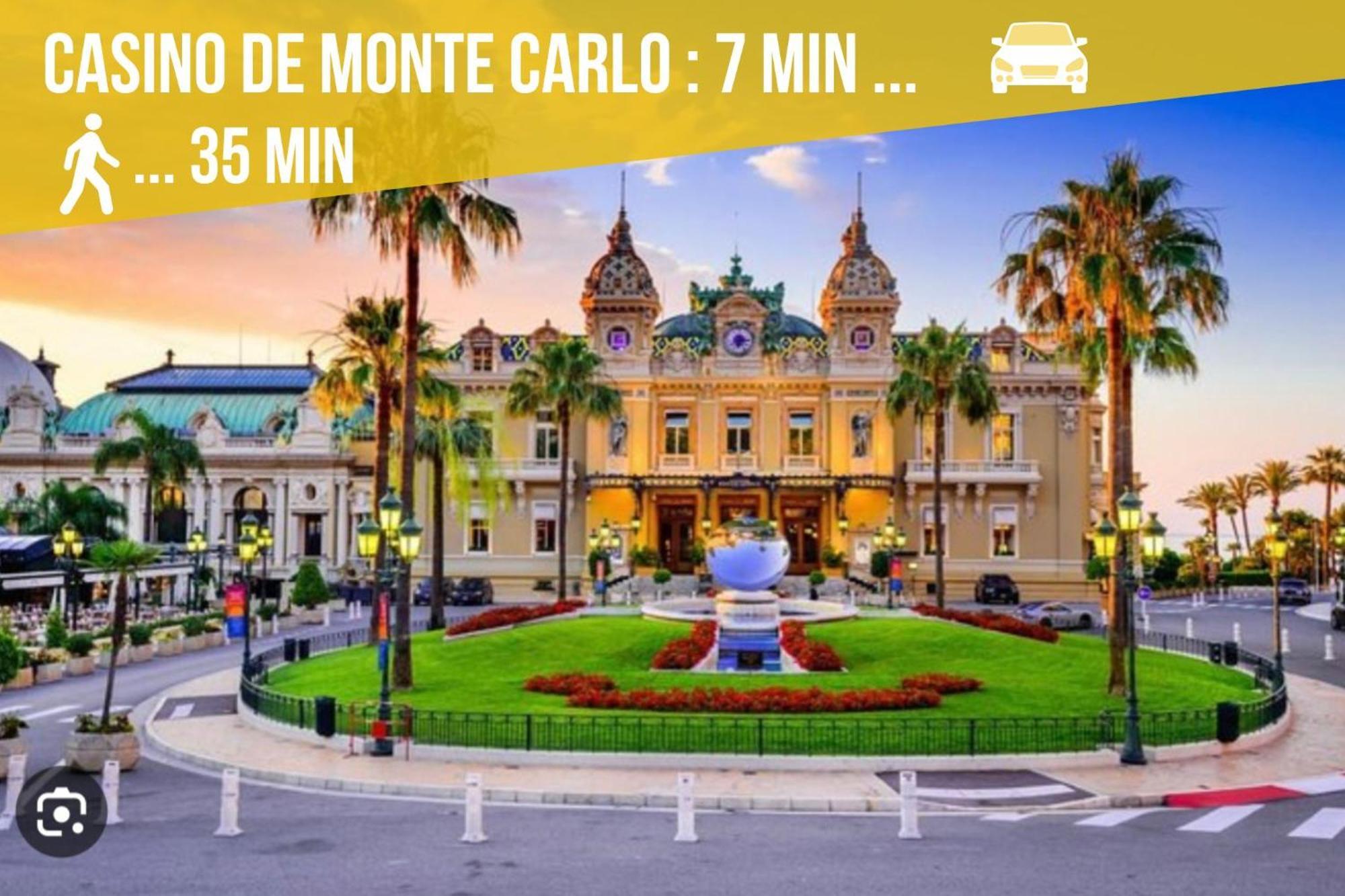 קאפ ד'איי Appartements Neuf - Frontiere De Monaco - Clim - Wifi מראה חיצוני תמונה